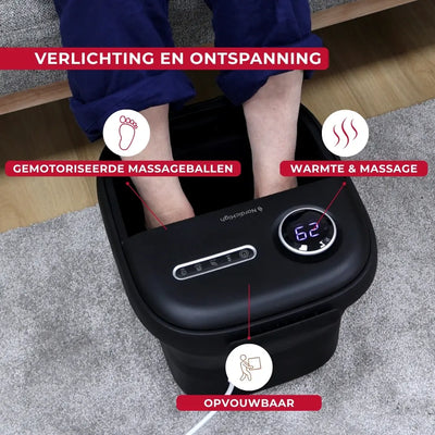Voetbad Pro met warmte & massage