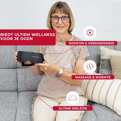Oogmassageapparaat Pro met warmte