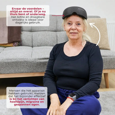 Oogmassageapparaat Pro met warmte
