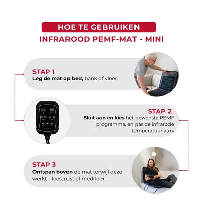Infrarood PEMF-mat Mini