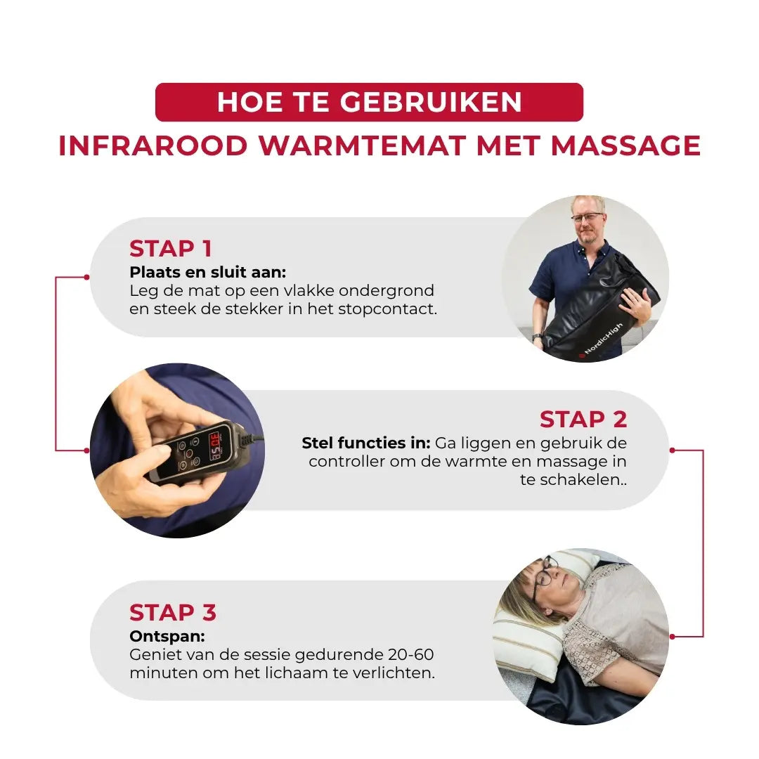 Infrarood Mat met massage