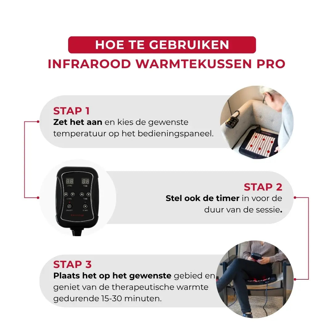 Infrarood Warmtekussen Pro