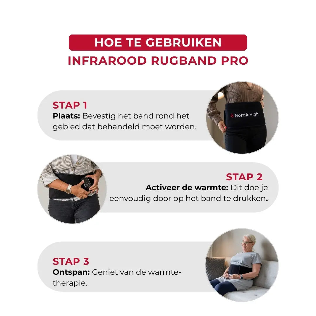 Infrarood Rugband Pro