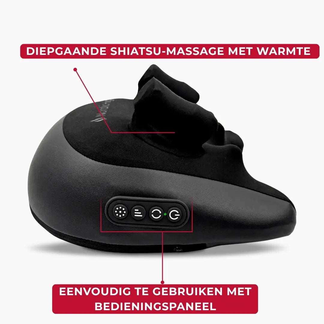 Nekmassageapparaat met warmte & Shiatsu