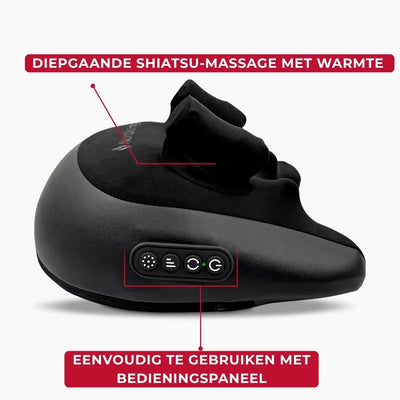 Nekmassageapparaat met warmte & Shiatsu