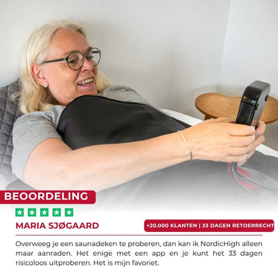 Infrarood Saunadeken Pro 3-zone