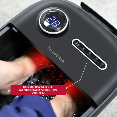 Voetbad Pro met warmte & massage