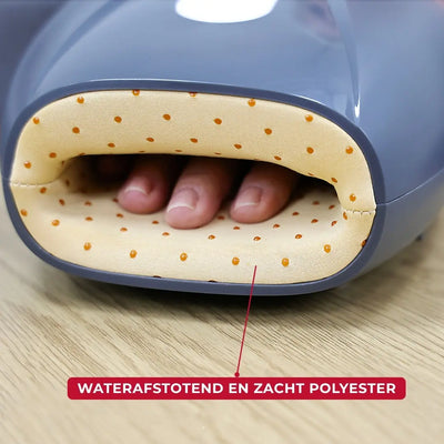Handmassageapparaat met warmte