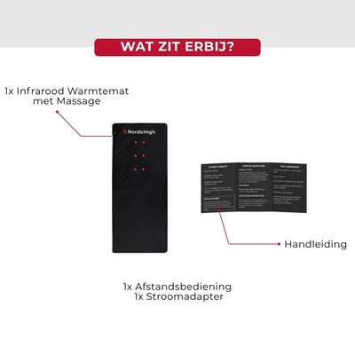 Infrarood Mat met massage
